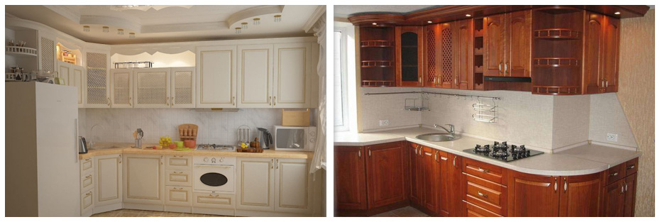 Кухни из массива на заказ